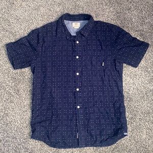 Vans Short Sleeve Button Down - Medium